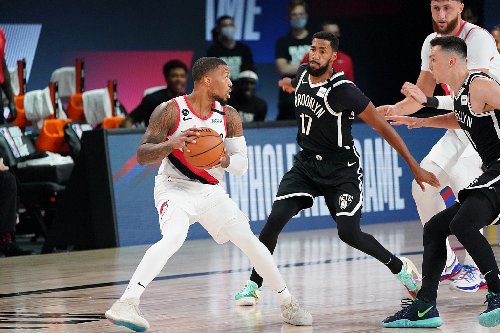 关于开拓者前三节领先20分，最终击败篮网的信息